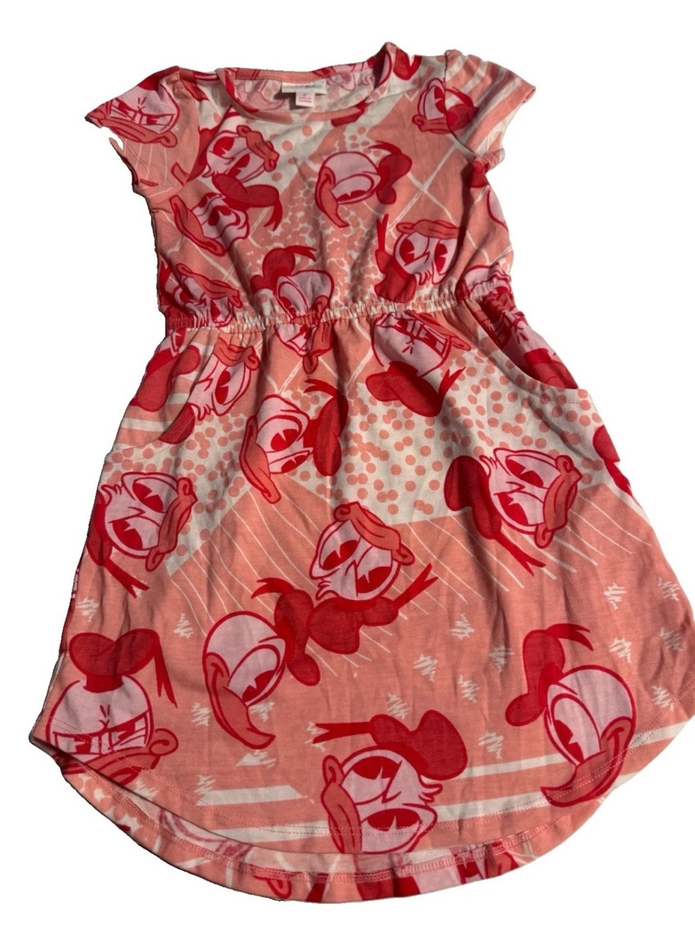 Lularoe Disney Donald Duck Girls Dress